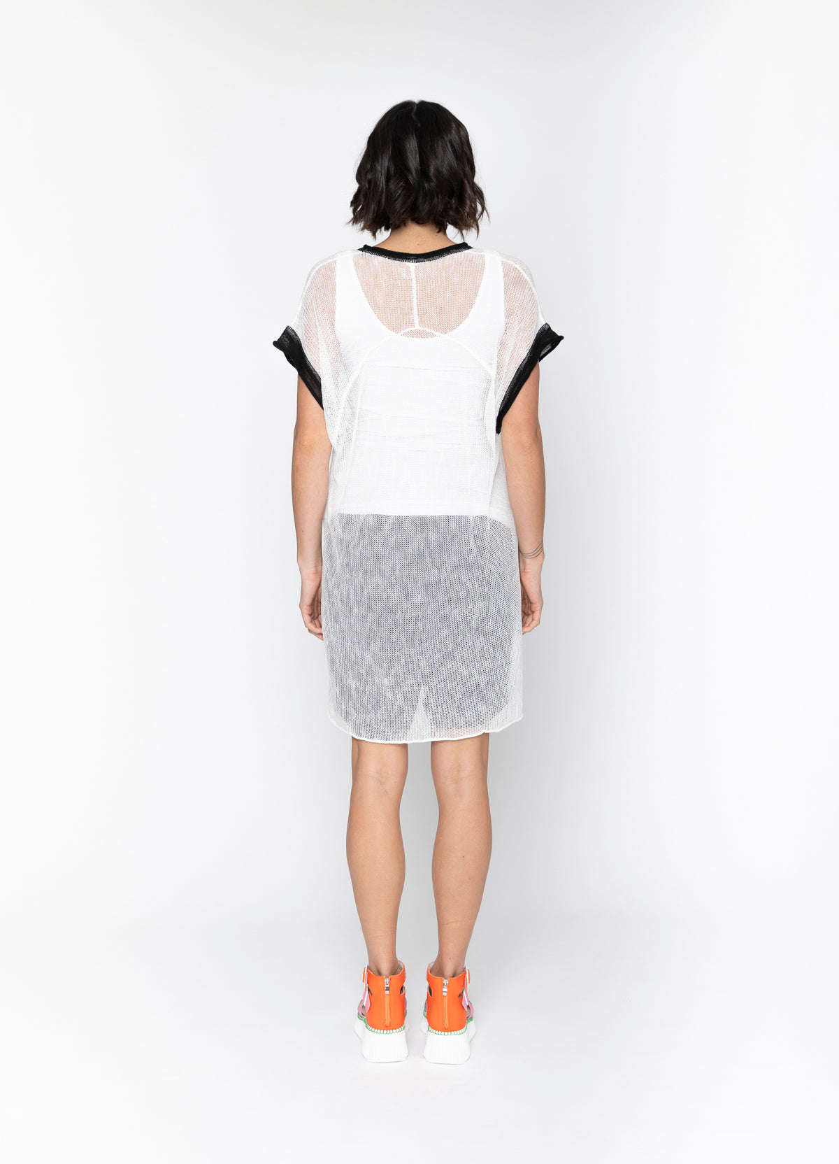 Blacklist Lorenza Tunice - White w Black Trim