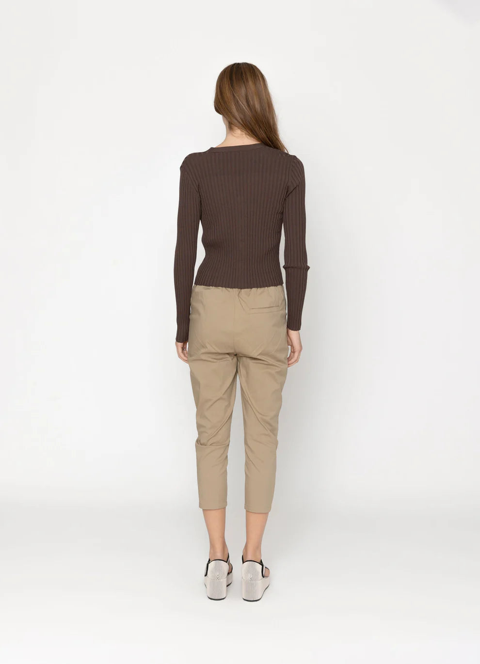 Two By Two Mia Cardigan - Coffee