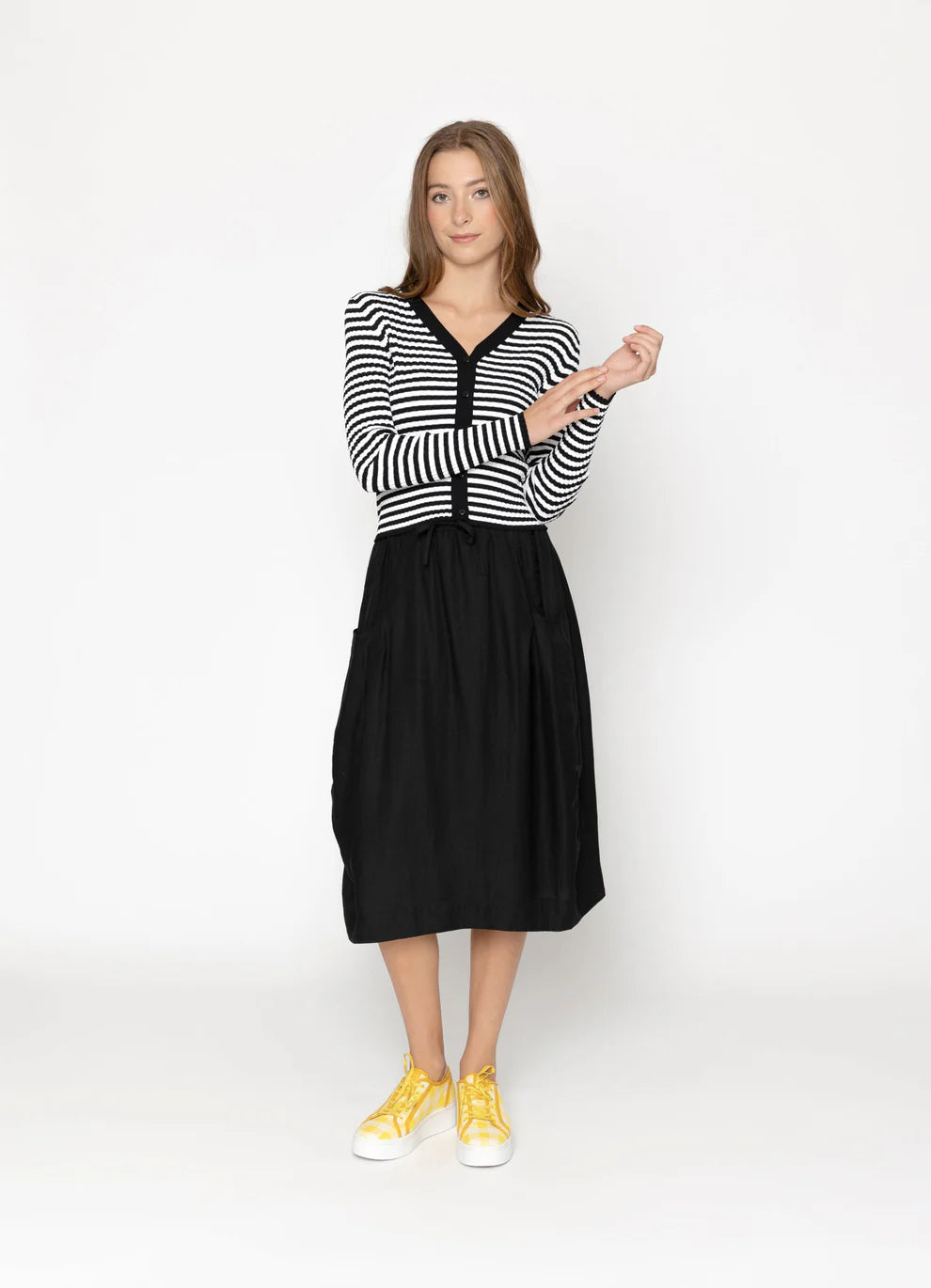 Two By Two Mia Cardigan - Striped