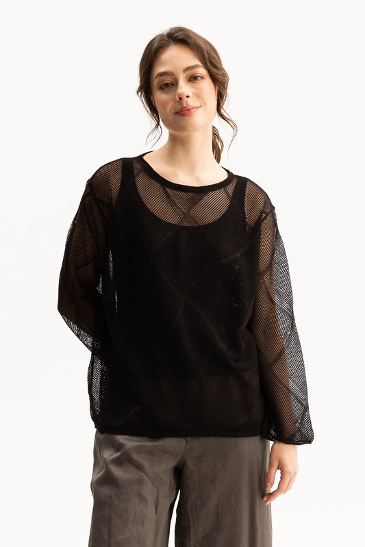 Blacklist Bronx Top - Black