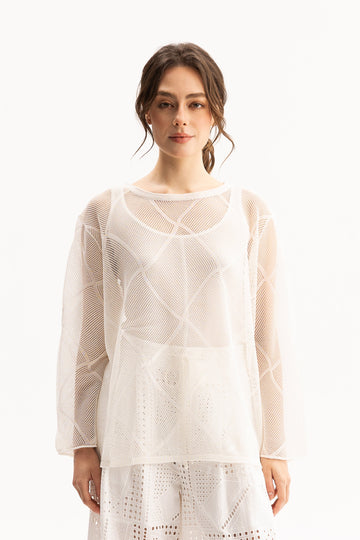 Blacklist Bronx Top - White
