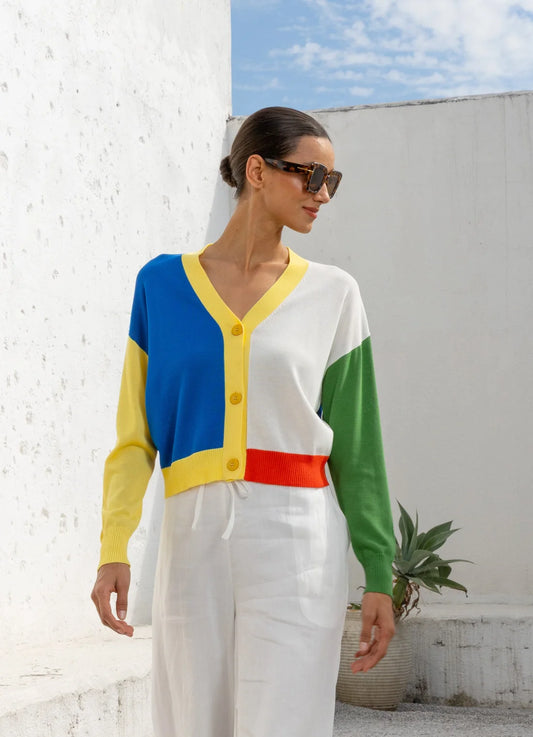 Two by Two Emilia Cardigan - Multi