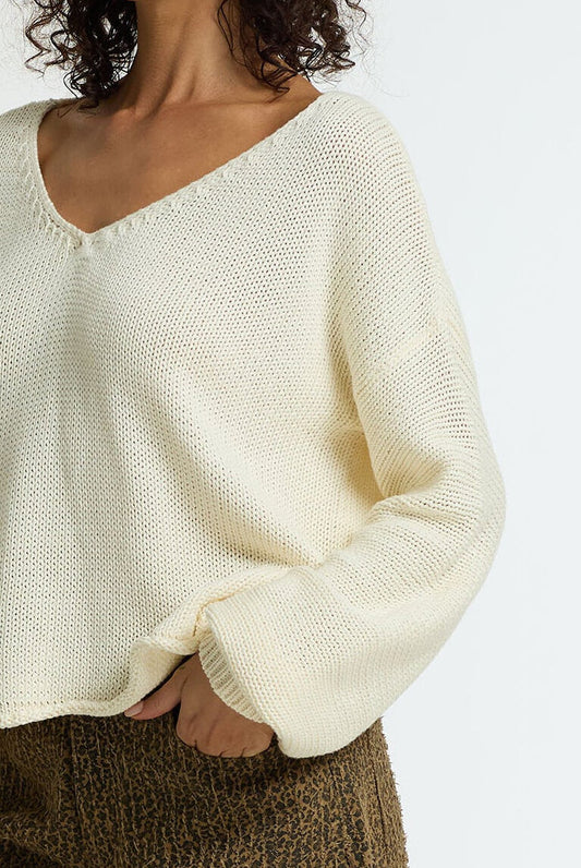 Blak Keep Me Close Jumper - Winter White