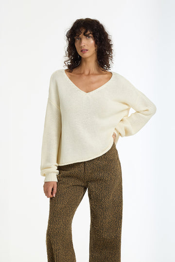 Blak Keep Me Close Jumper - Winter White