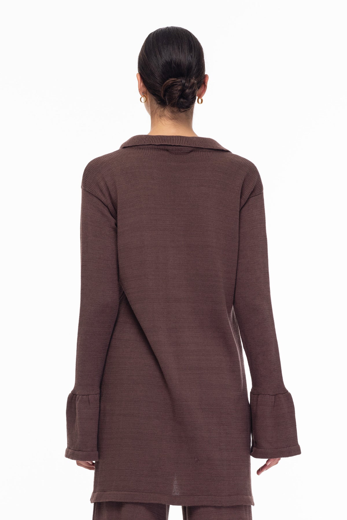 Blak Knit Alma Blazer - Chocolate