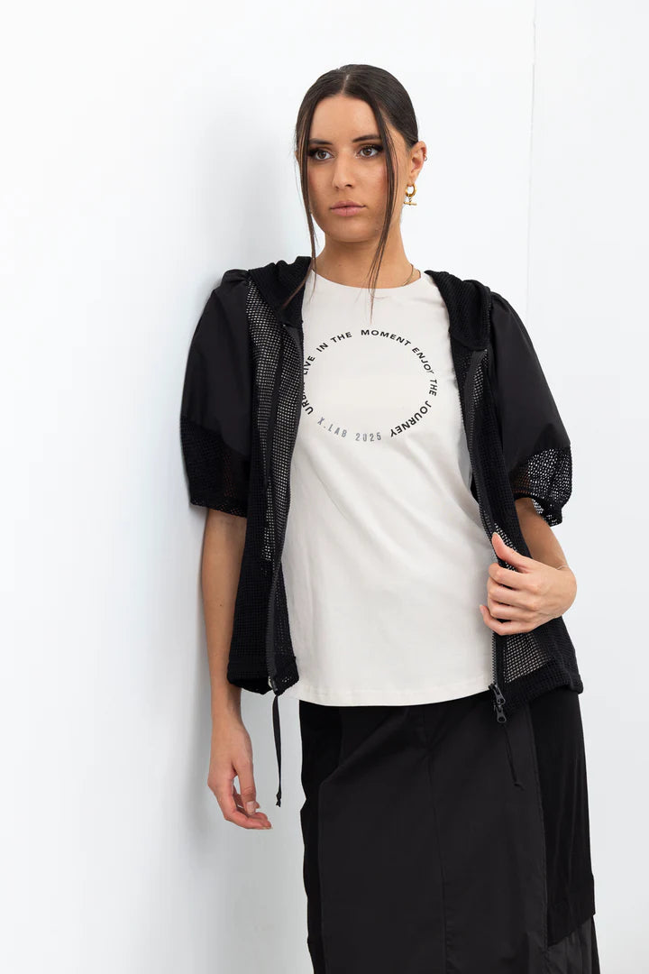 X.Lab Live In The Moment Tee - Bone