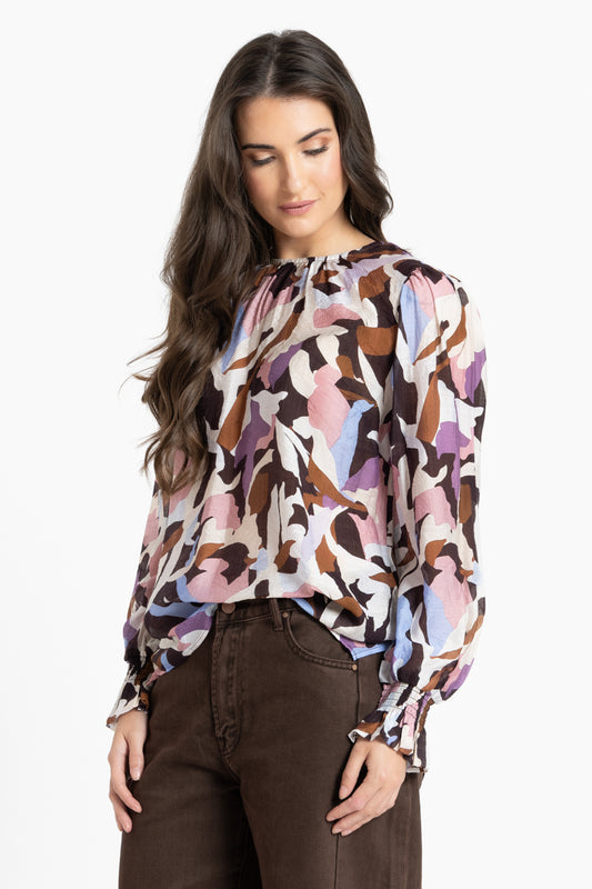 Leila & Luca New York Top - Chocolate Mystique