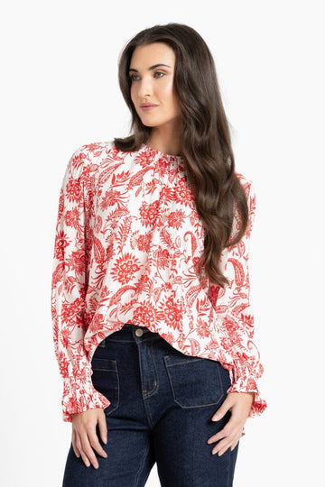 Leila & Luca New York Top - Ruby Pop
