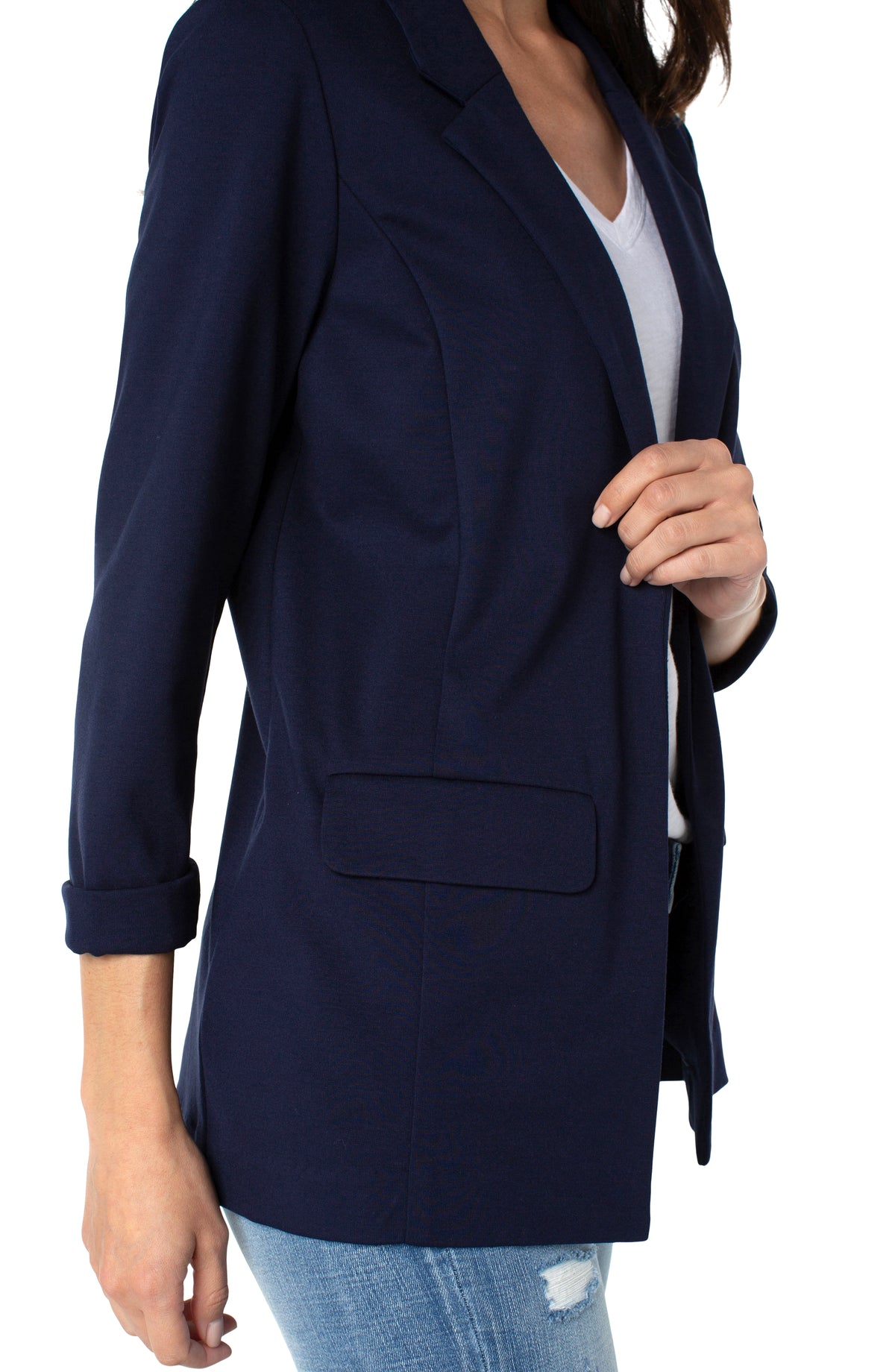 Liverpool Boyfriend Blazer - Navy