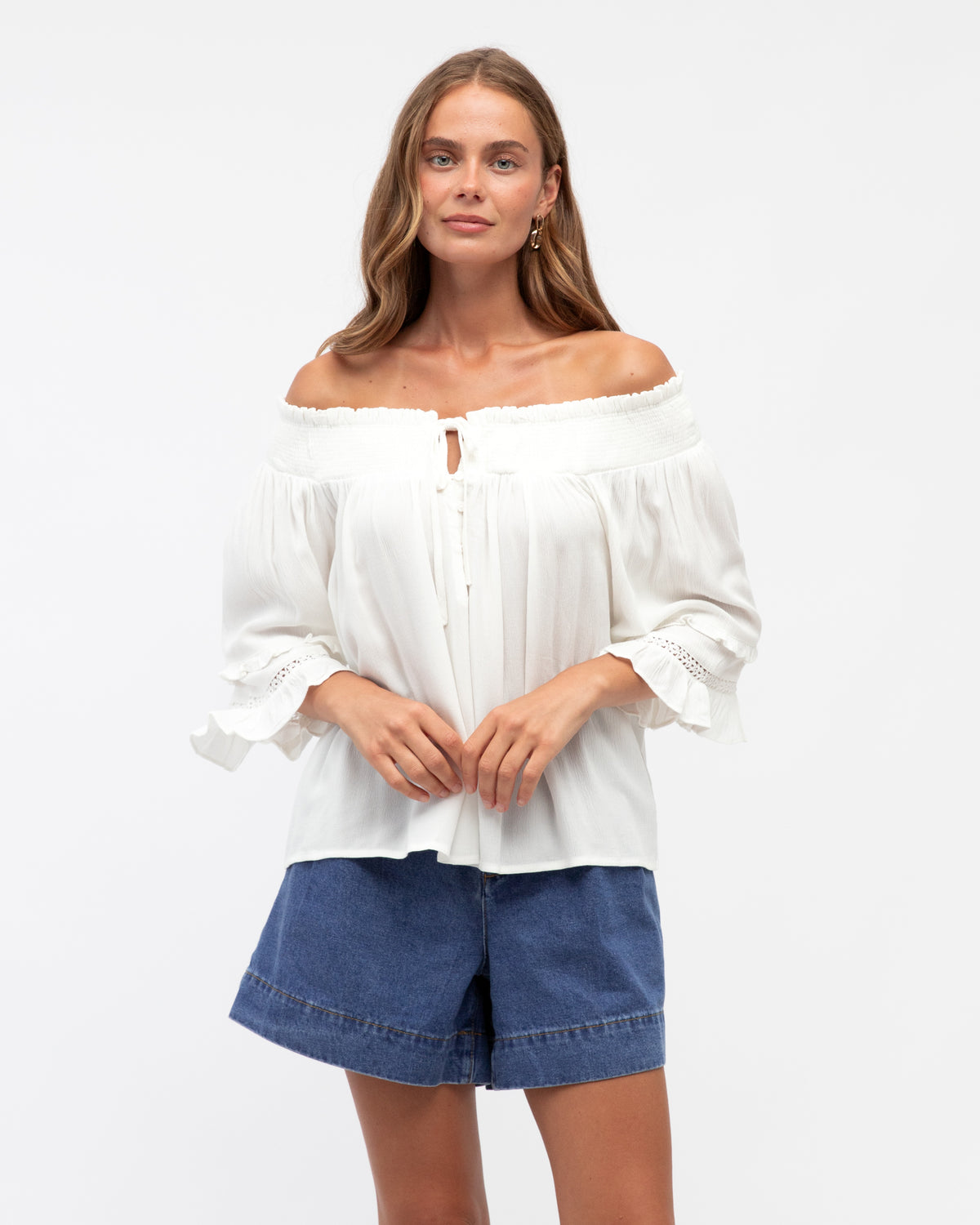 Label Of Love Lani Top - White