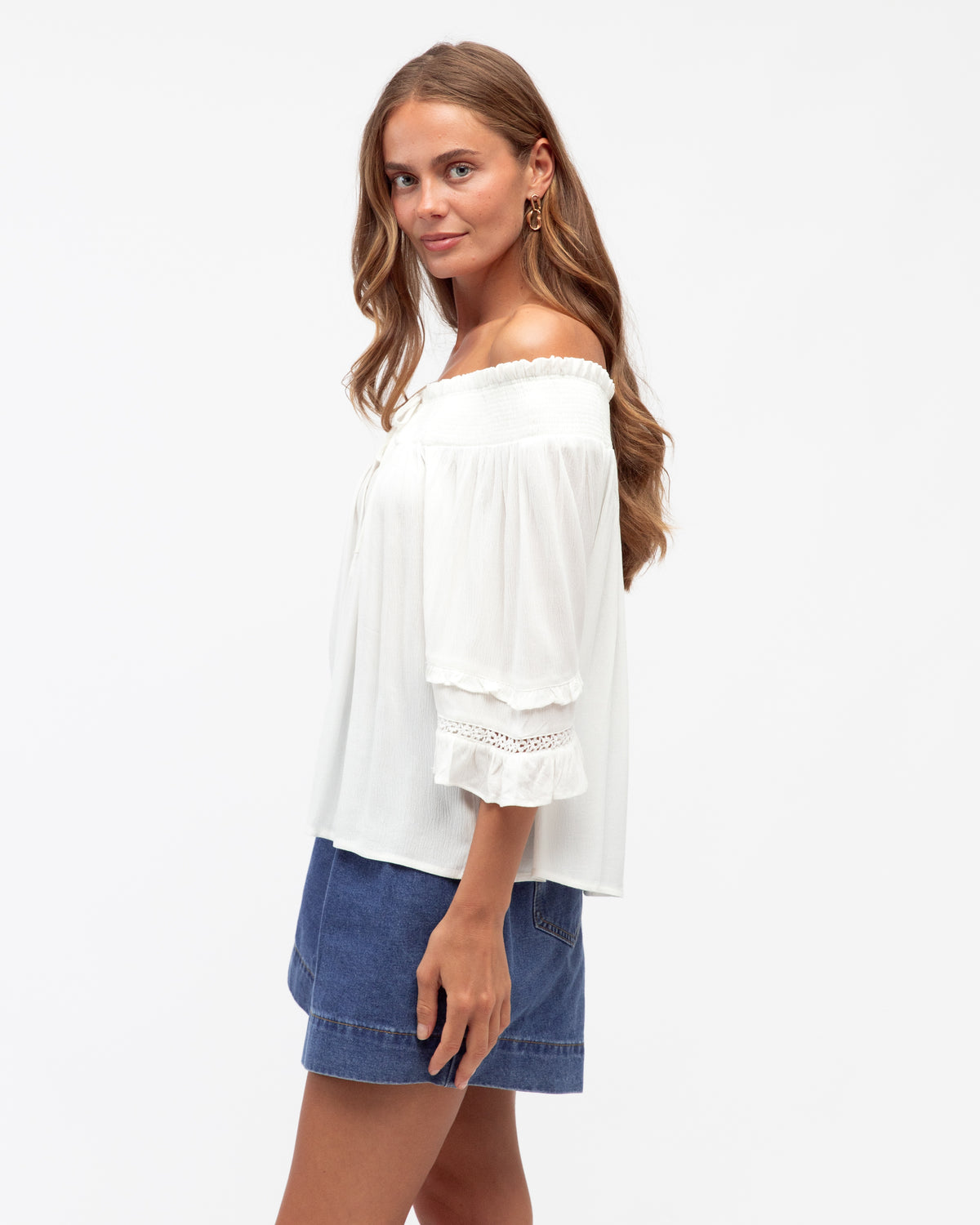 Label Of Love Lani Top - White