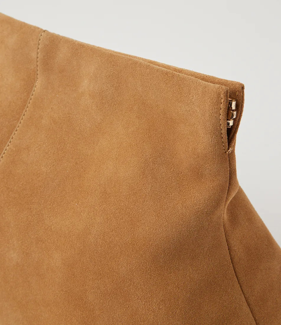 Mollini Aevie Bag - Suede Camel