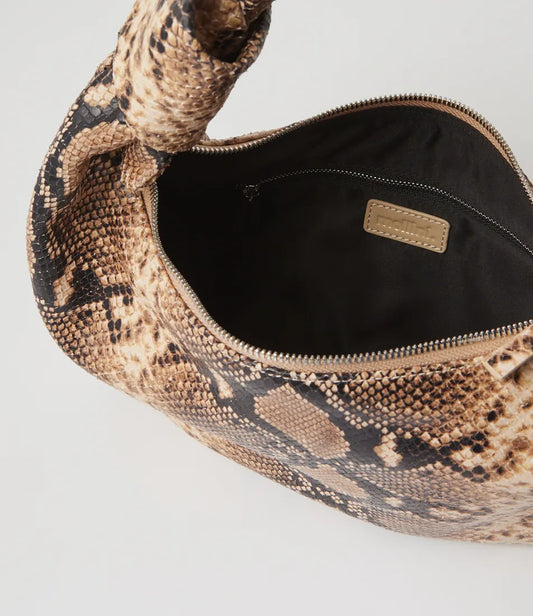 Mollini Effie Bag - Brown Snake