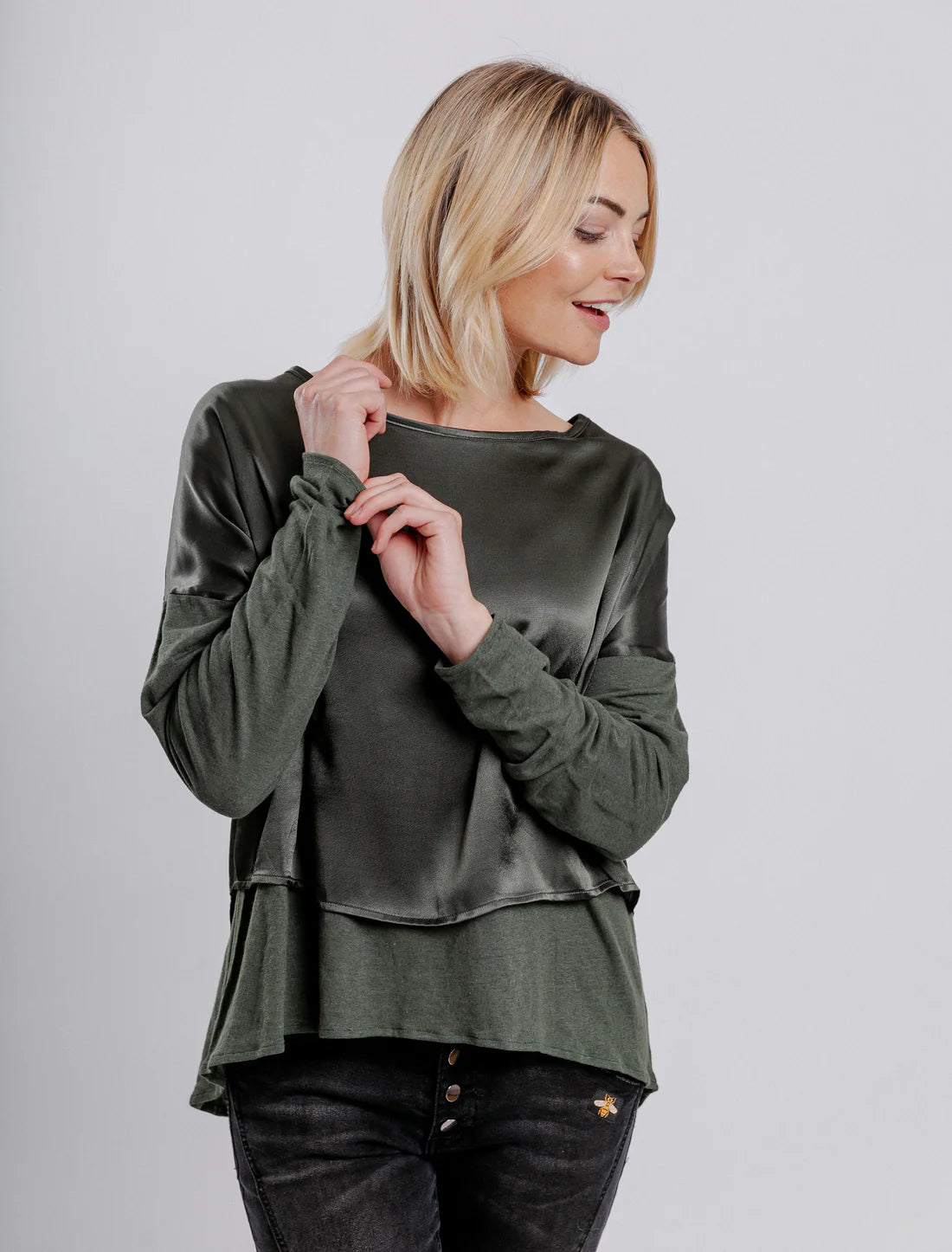 Mi Moso Trixie Top - Green