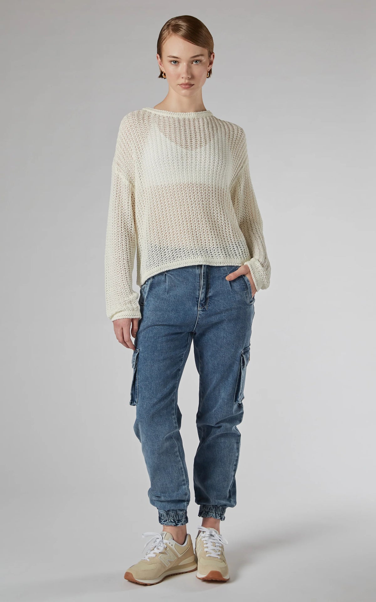 Dricoper Mora Vintage Cargo Jeans - Vintage Indigo