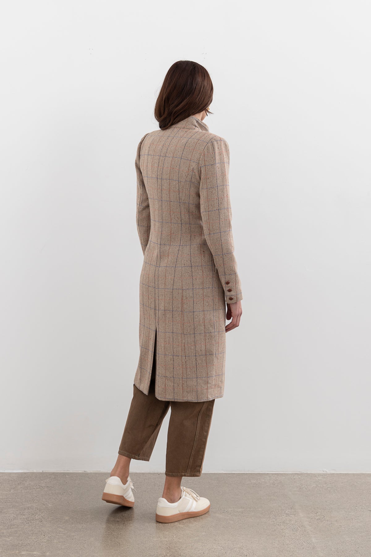 Moss Camila Coat - Plaid