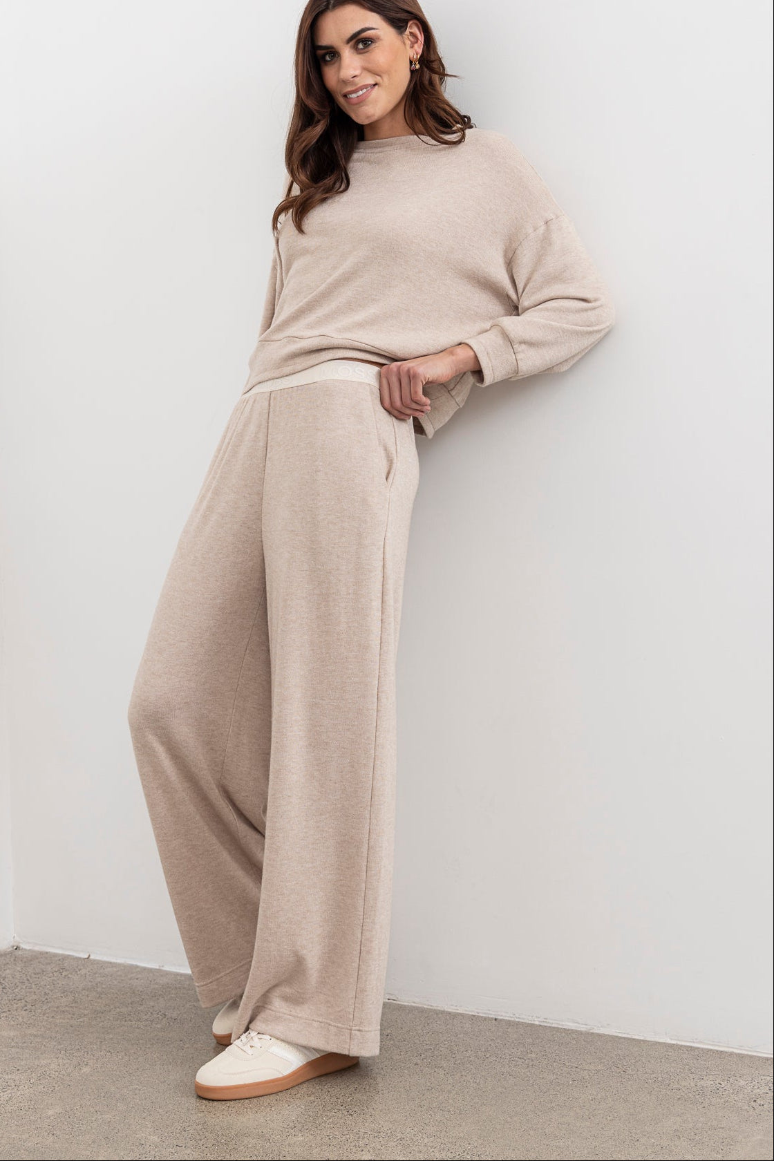 Moss Shelby Loungewear Pant - Oat