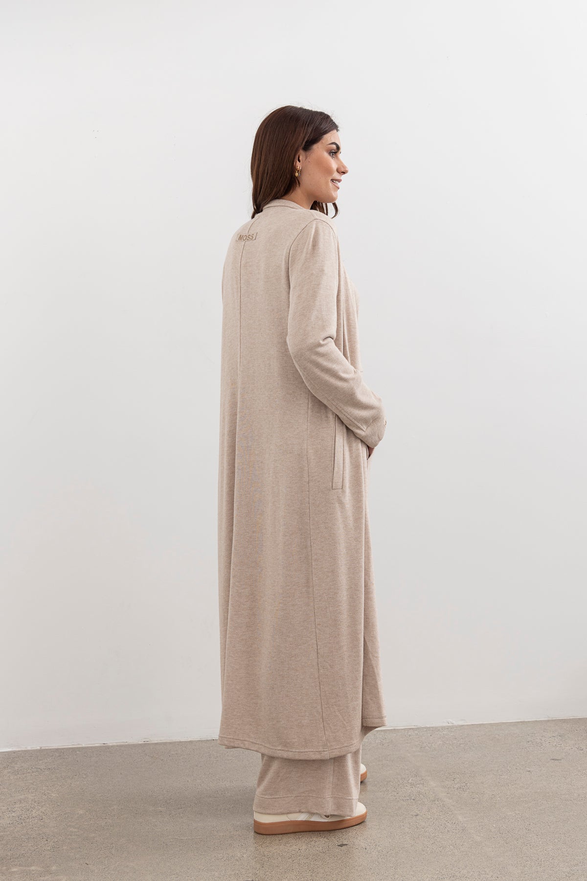 Moss Shelby Loungewear Coatigan - Oat
