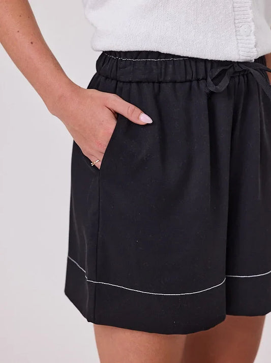 Navy & Co Postiano Short - Black