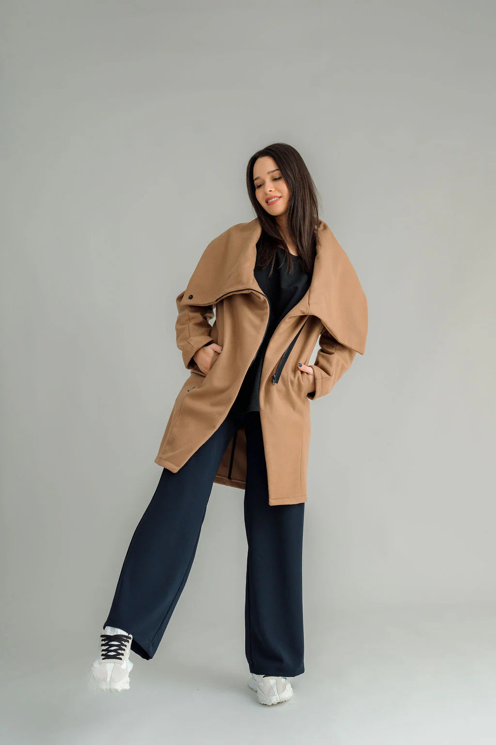 Nes Tamara Coat - Camel