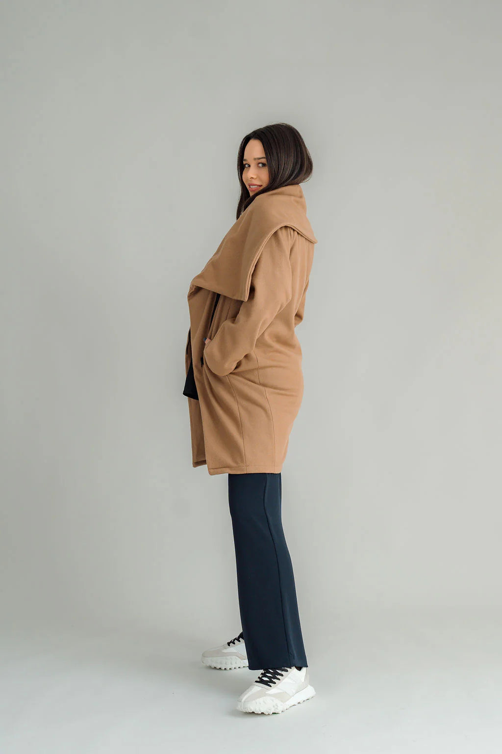 Nes Tamara Coat - Camel