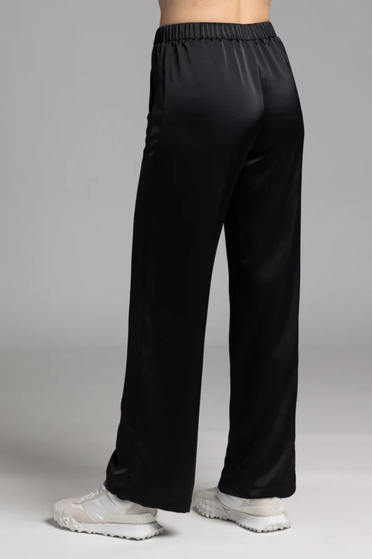 Nes Satin Gin Pant - Black