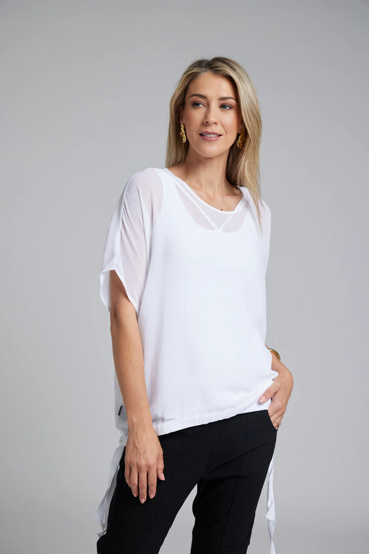 Nes Vanotti Top - White