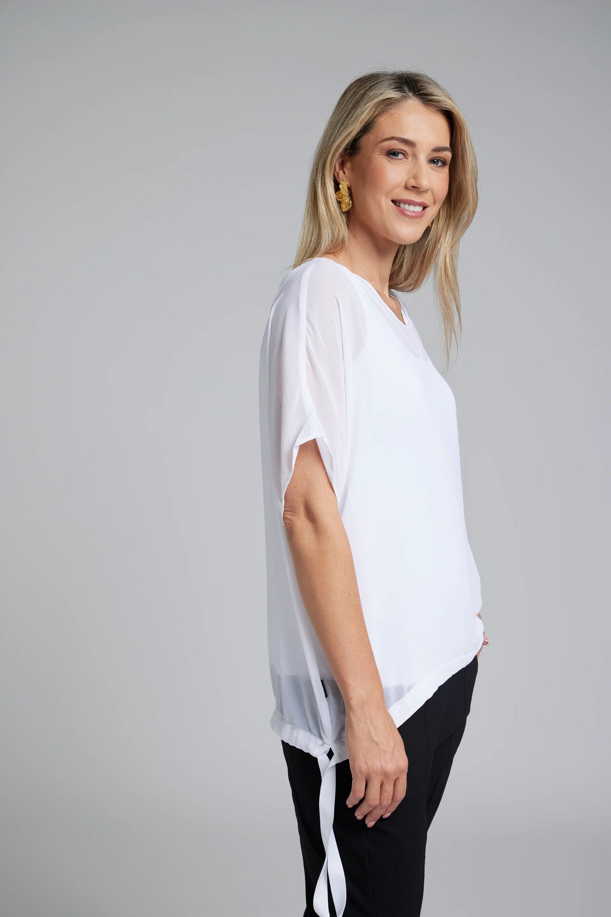 Nes Vanotti Top - White
