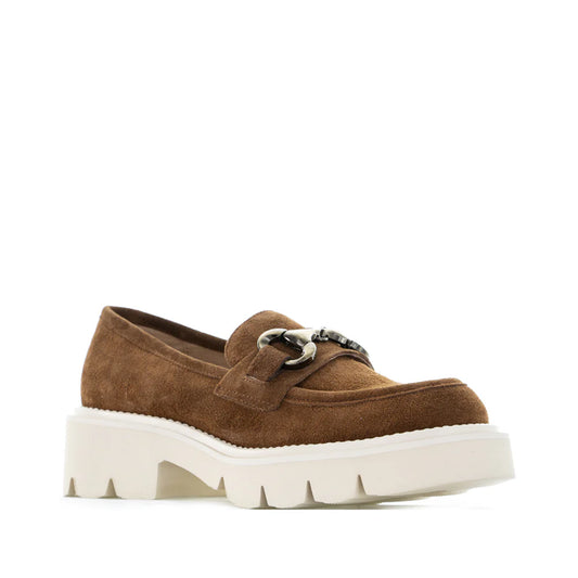 Tamara London Pargo Loafer - Dark Tan Suede
