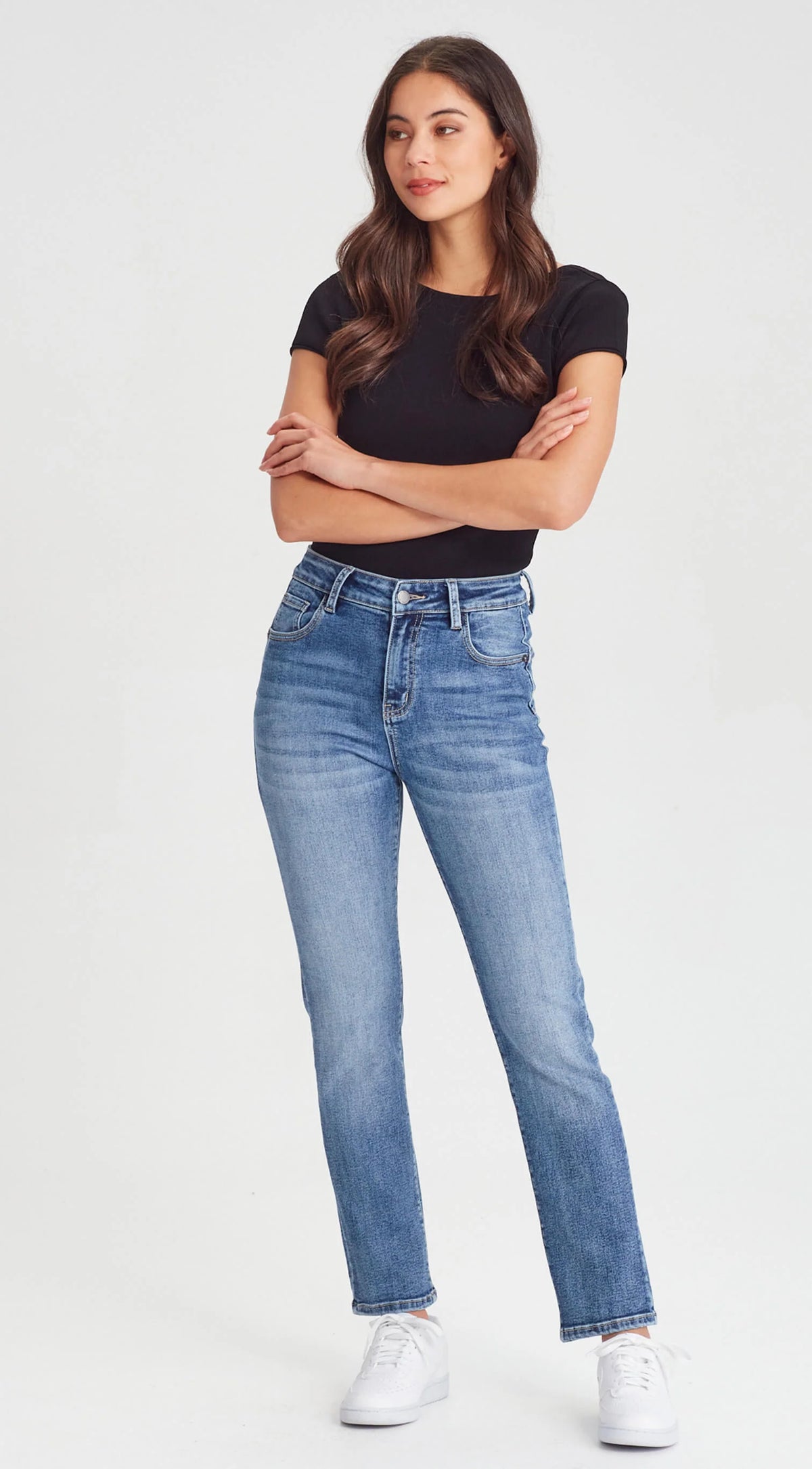 Junkfood Jeans - Peachy Push Up - Denim Blue