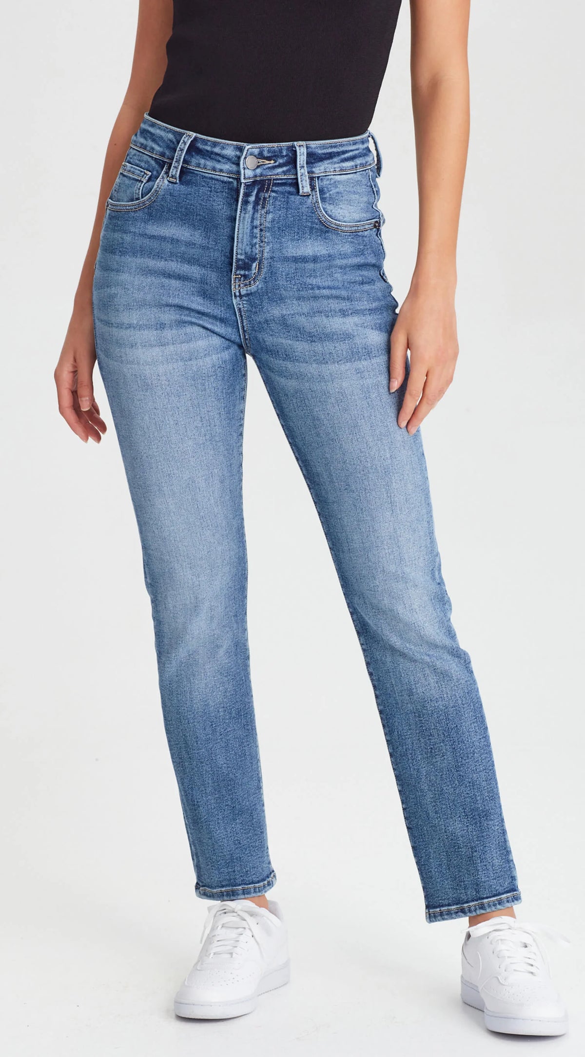 Junkfood Jeans - Peachy Push Up - Denim Blue