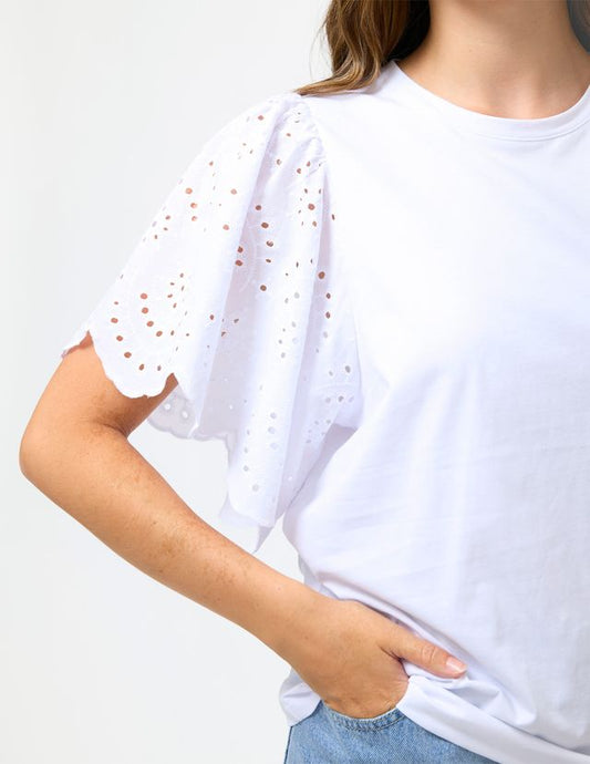 Stella + Gemma Phoebe T-Shirt - White