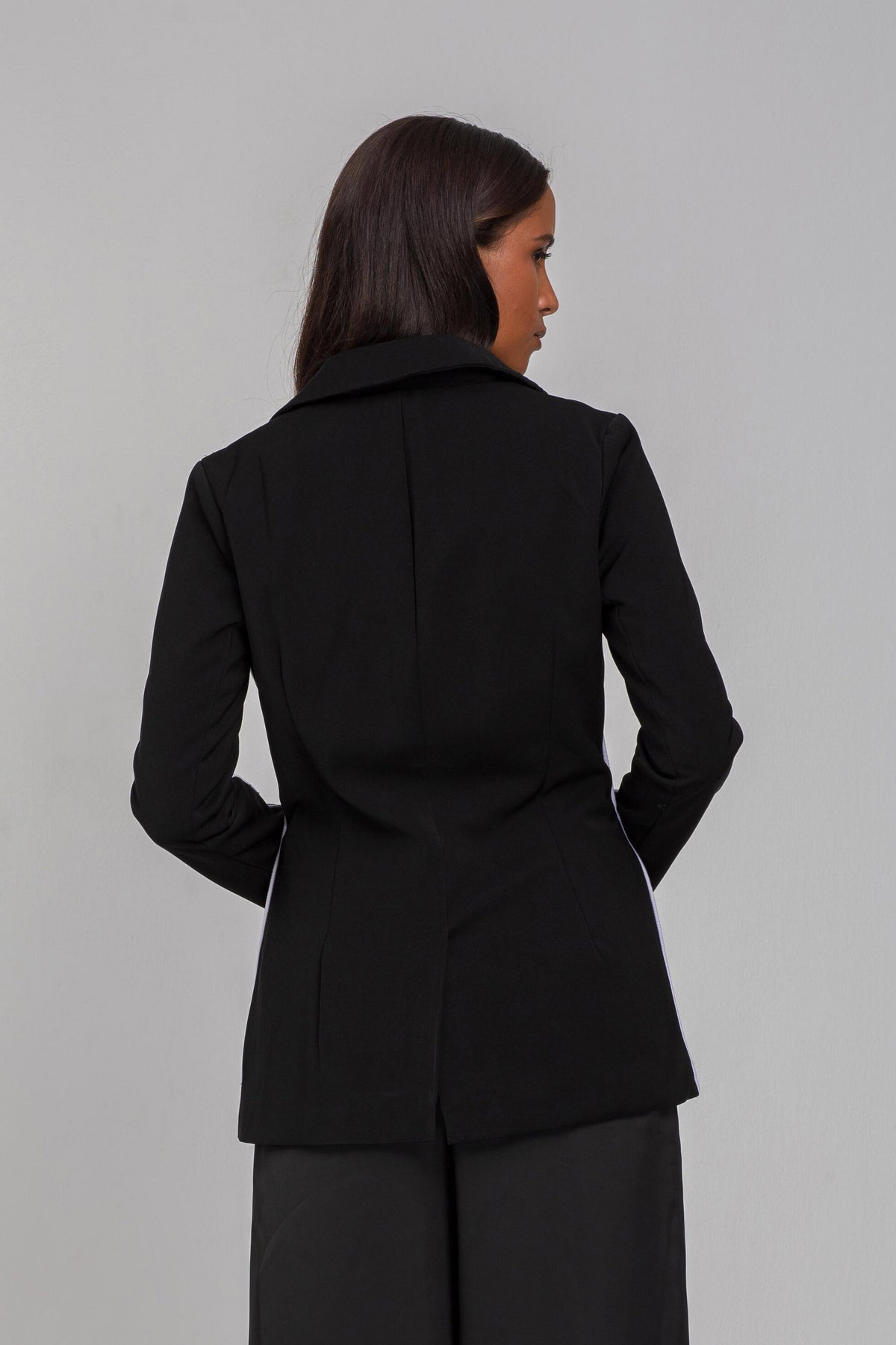 Blak Pipe Dream Blazer - Black /White