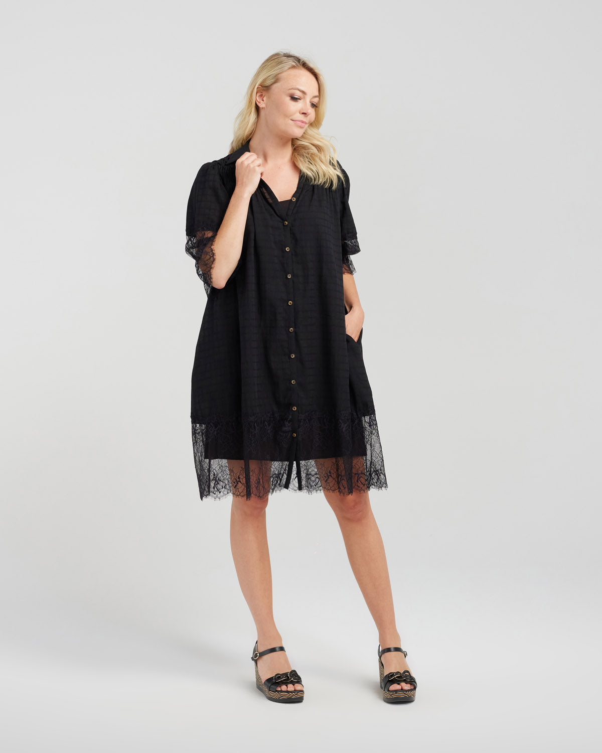 Seduce Laura Dress - Black