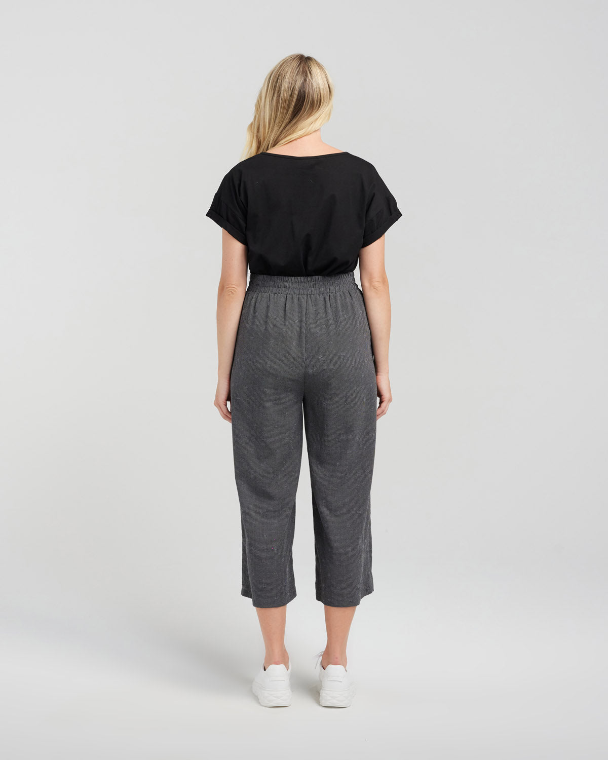 Seduce Valentina Pant - Black Check