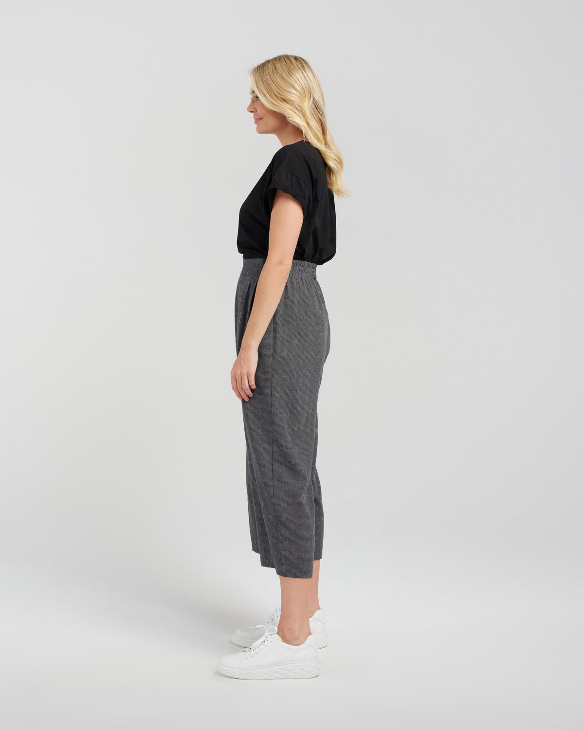 Seduce Valentina Pant - Black Check