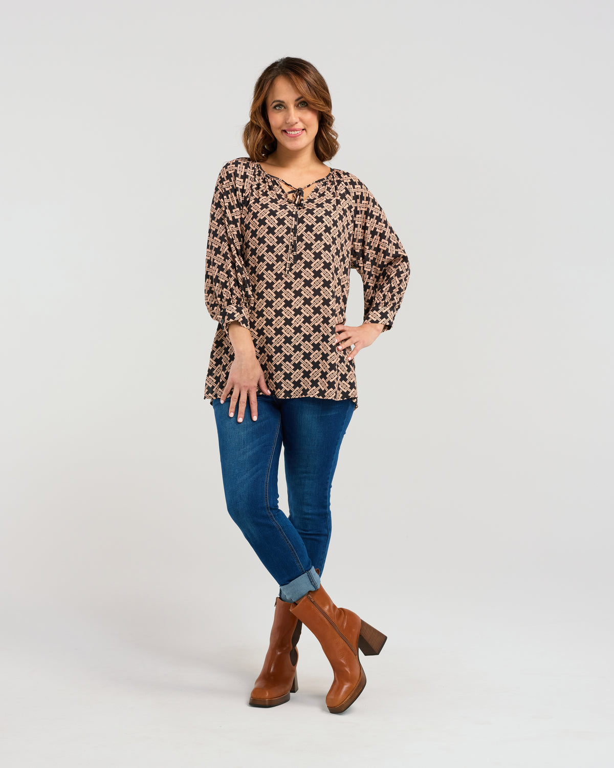 Seduce Bridie Top - Basket Weave