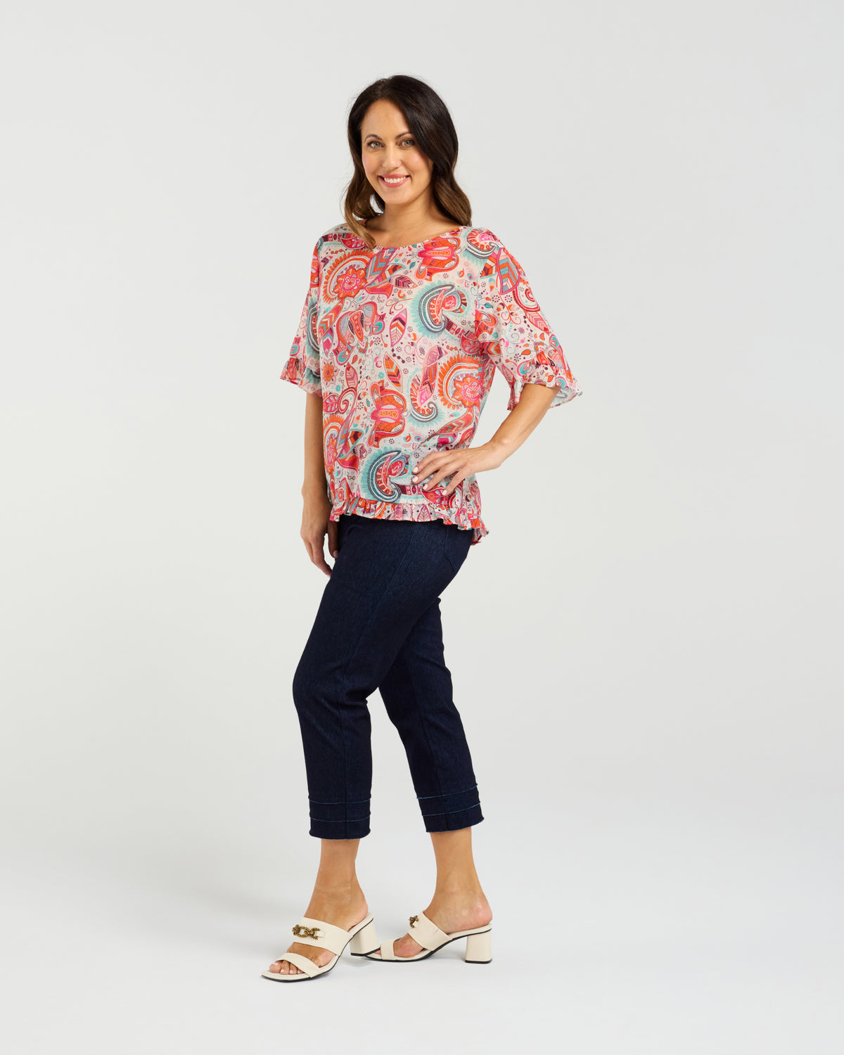 Sedcue Dorothy Top - Summer Foliage