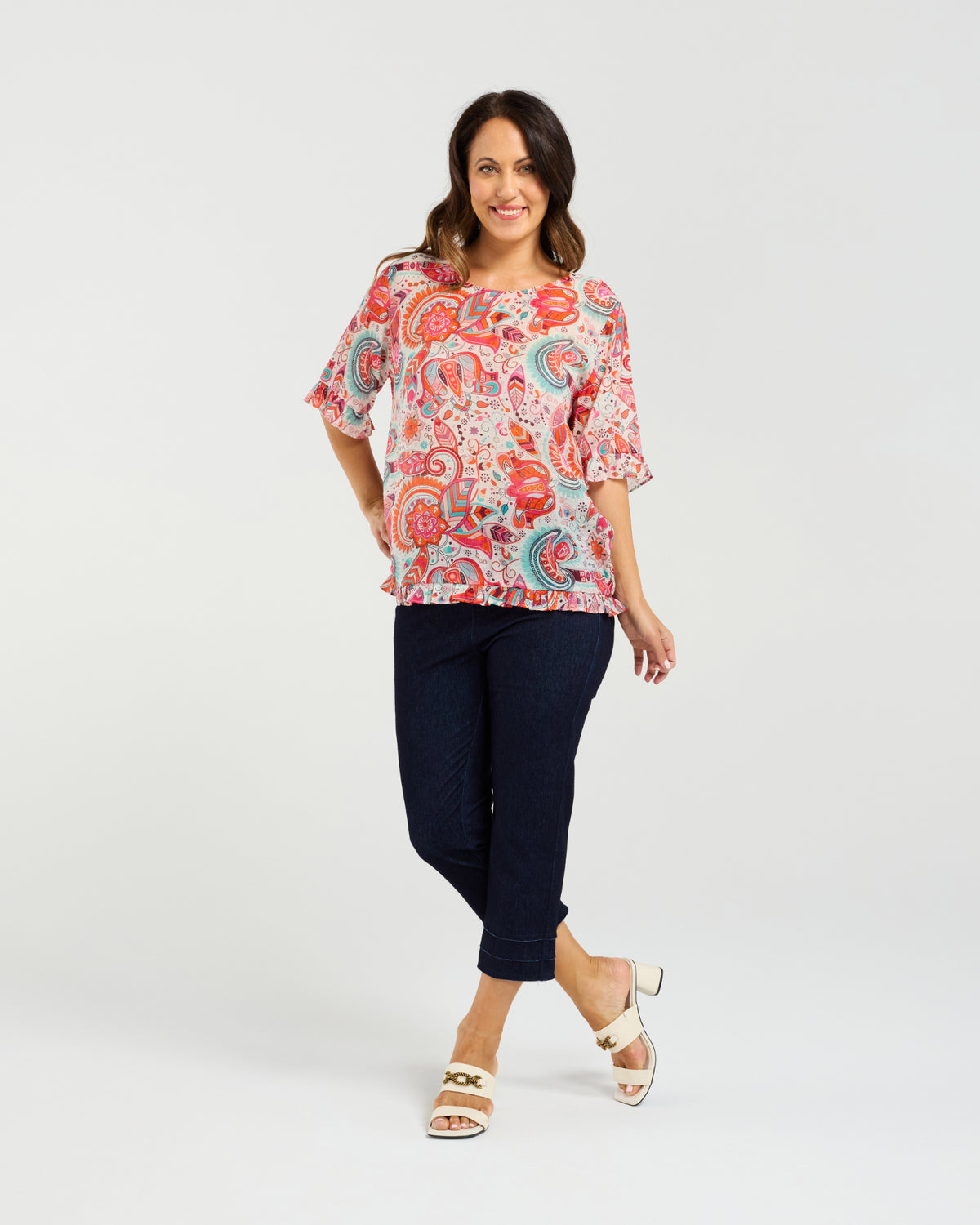 Sedcue Dorothy Top - Summer Foliage