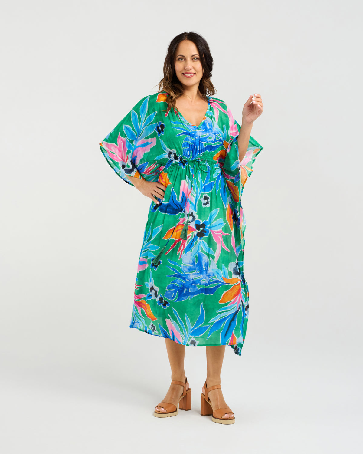 Seduce Sonya Dress - Jungle