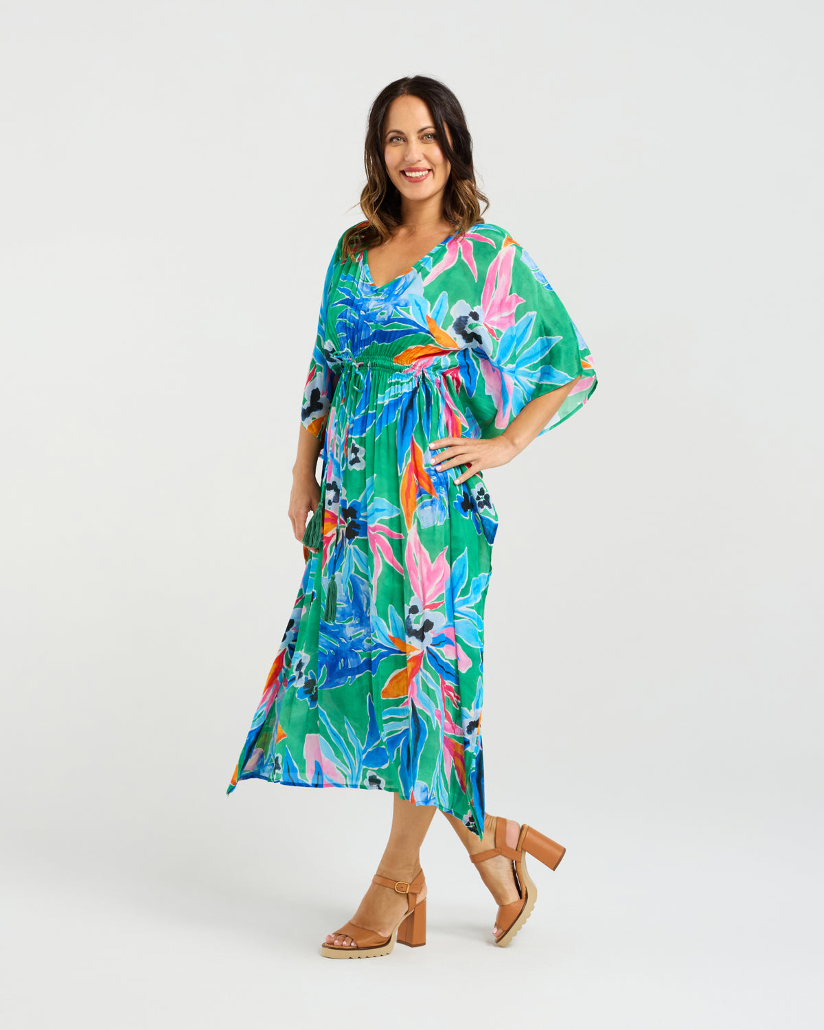 Seduce Sonya Dress - Jungle