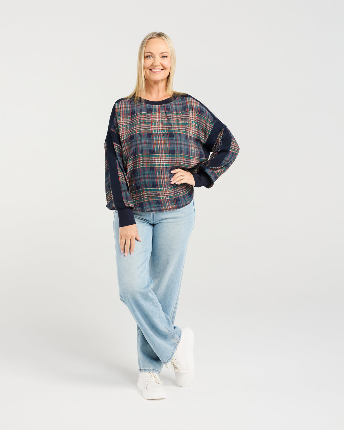 Seduce Teresa Top - Classic Plaid