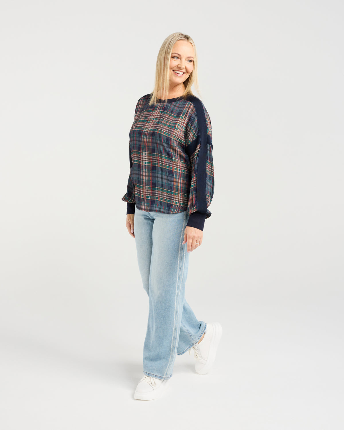 Seduce Teresa Top - Classic Plaid
