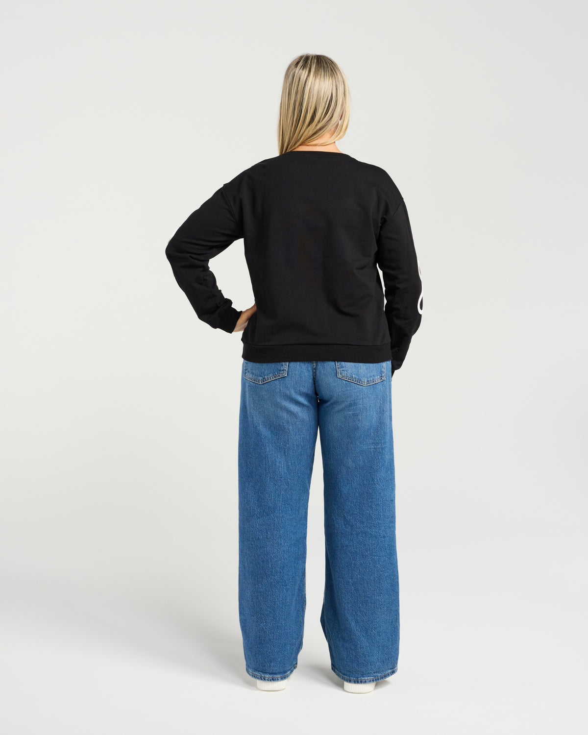 Seduce Aurelia Sweat - Black/White