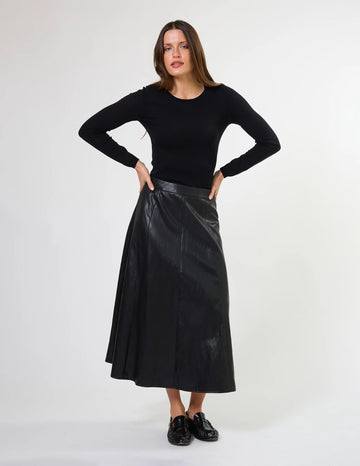 Stella + Gemma Monroe Skirt - Black