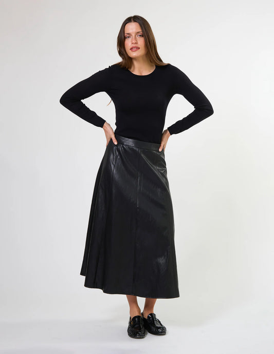 Stella + Gemma Monroe Skirt - Black