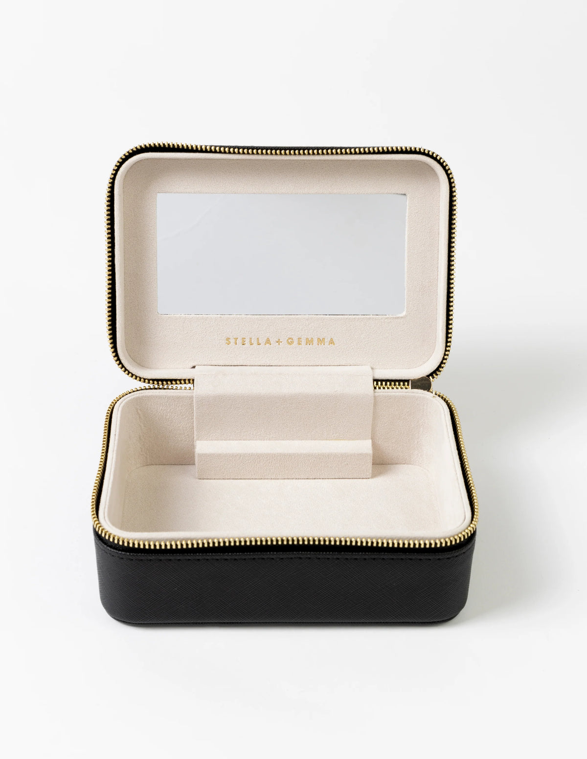 Stella + Gemma Jewelery Box - Large Rectangle Black