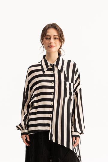 Blacklist Ayla Shirt - Stripe