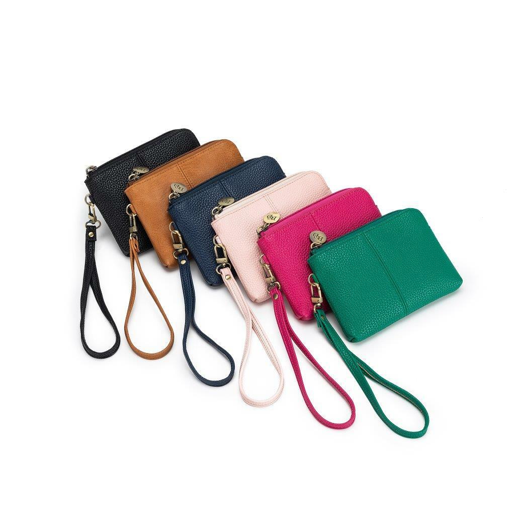 Womens Pu Small Coin Purse Card Zipper Wallet Holder Mini Bag Handbag  Clutch | Fruugo NZ
