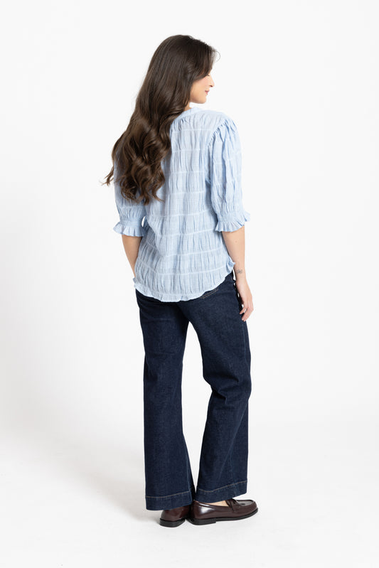 Seeking Lola - Butterfly Top - Sky